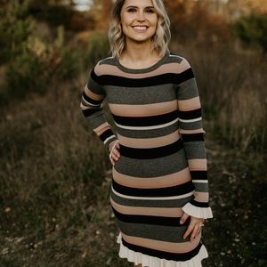 Stripped Dress